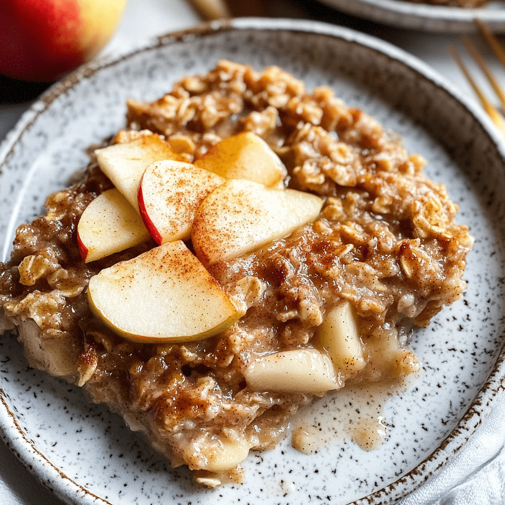 Apple Cinnamon Baked Oatmeal