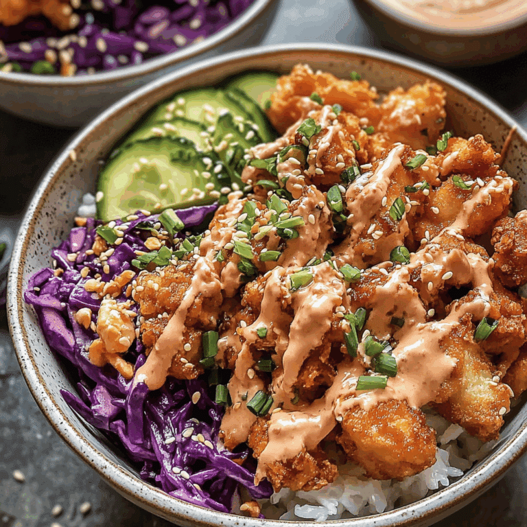 Bang Bang Chicken Bowls