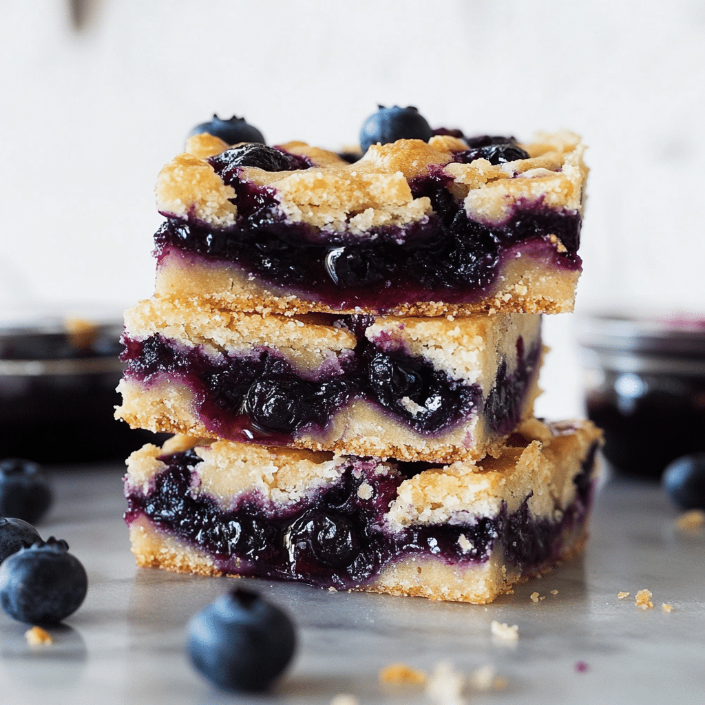 Blueberry Pie Cookie Bars