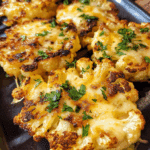 Cheesy Cauliflower Steaks