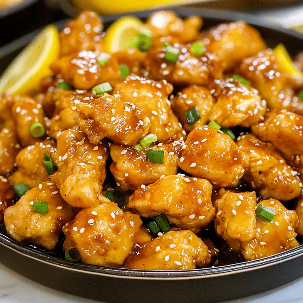 Chinese Lemon Chicken