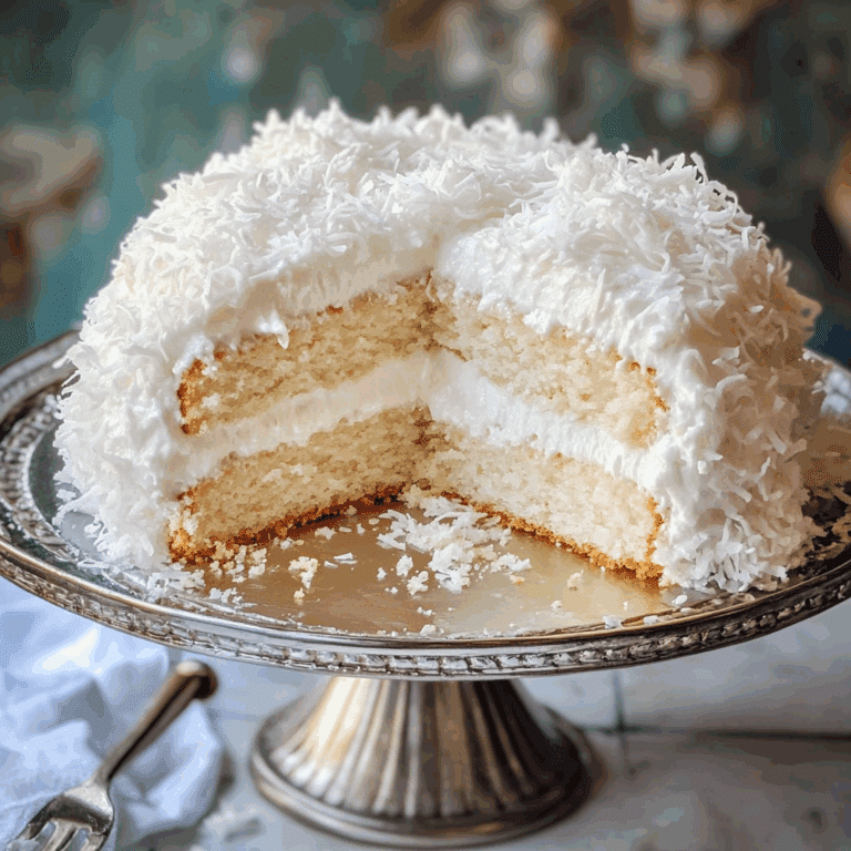 Coconut Cloud Cake