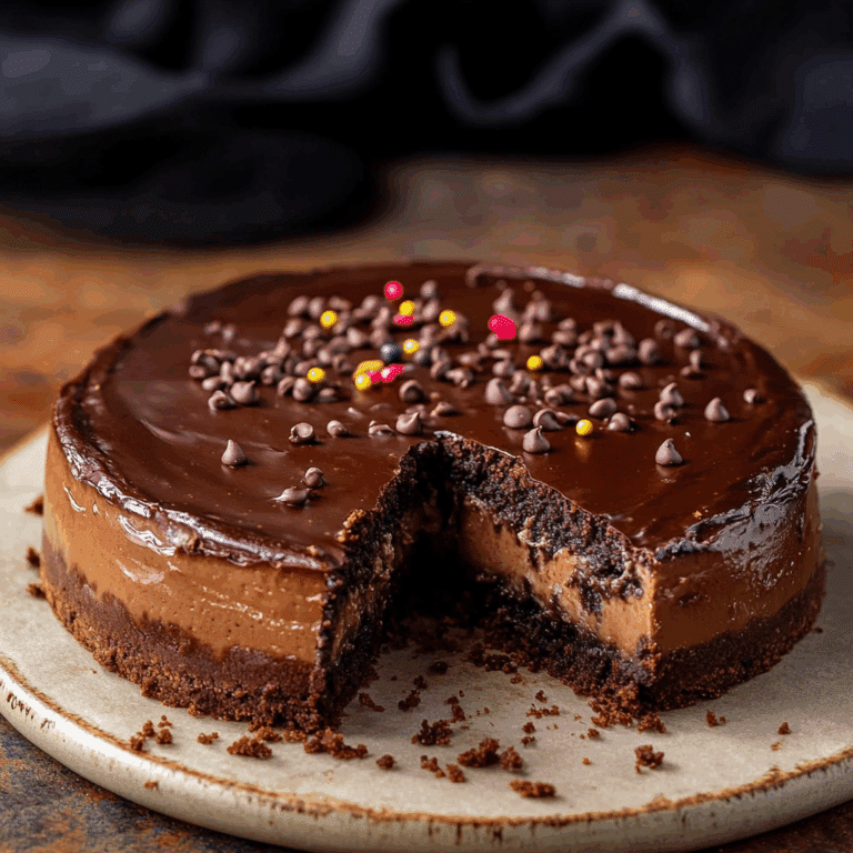 Cosmic Brownie Cheesecake