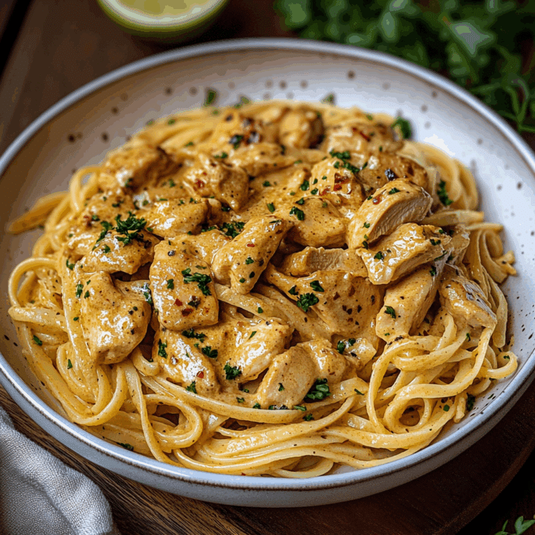 Cowboy Butter Chicken Linguine