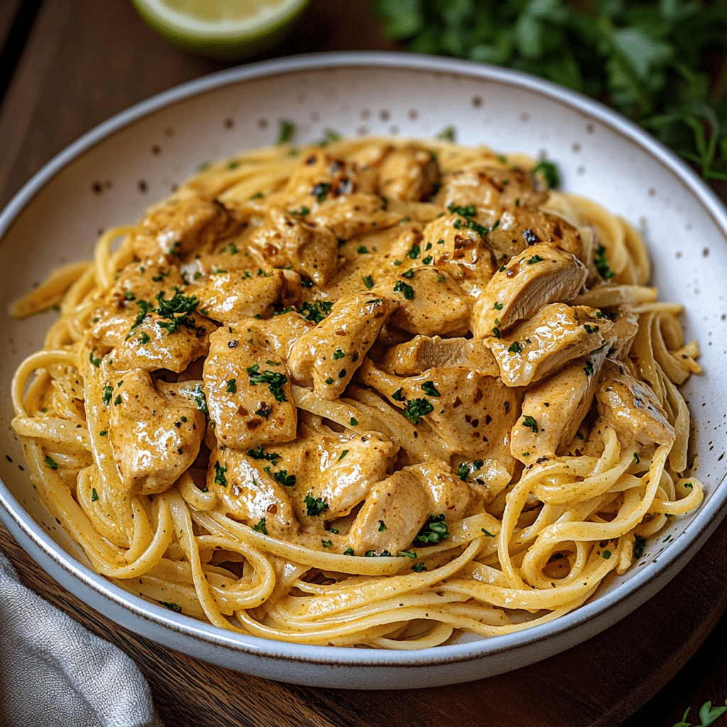 Cowboy Butter Chicken Linguine