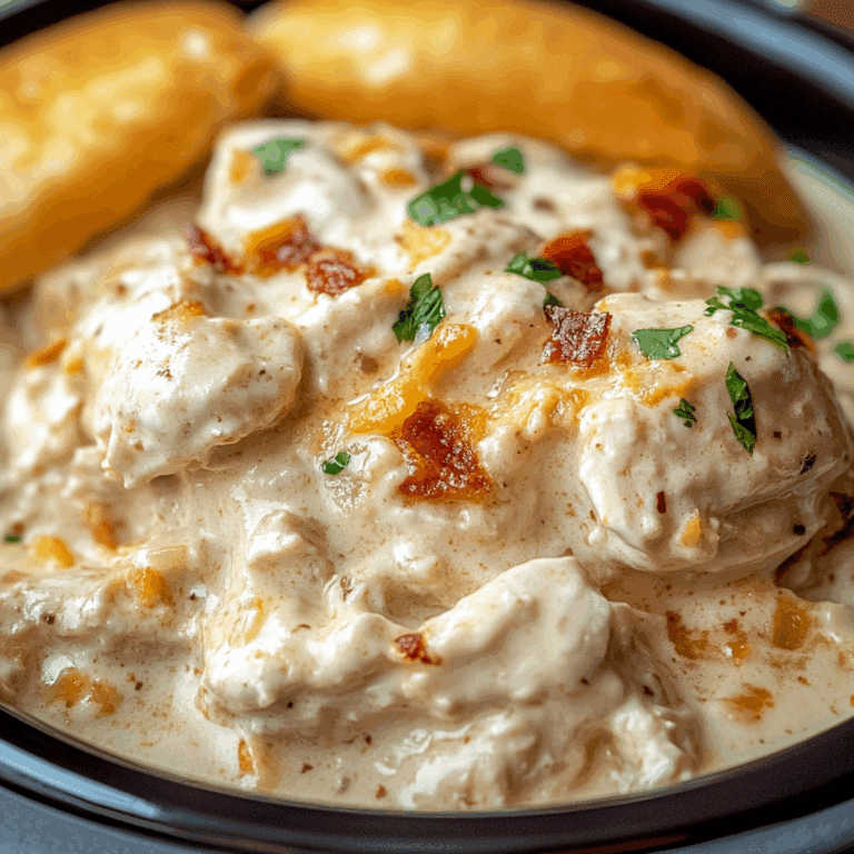Creamy Crockpot Crack Chicken