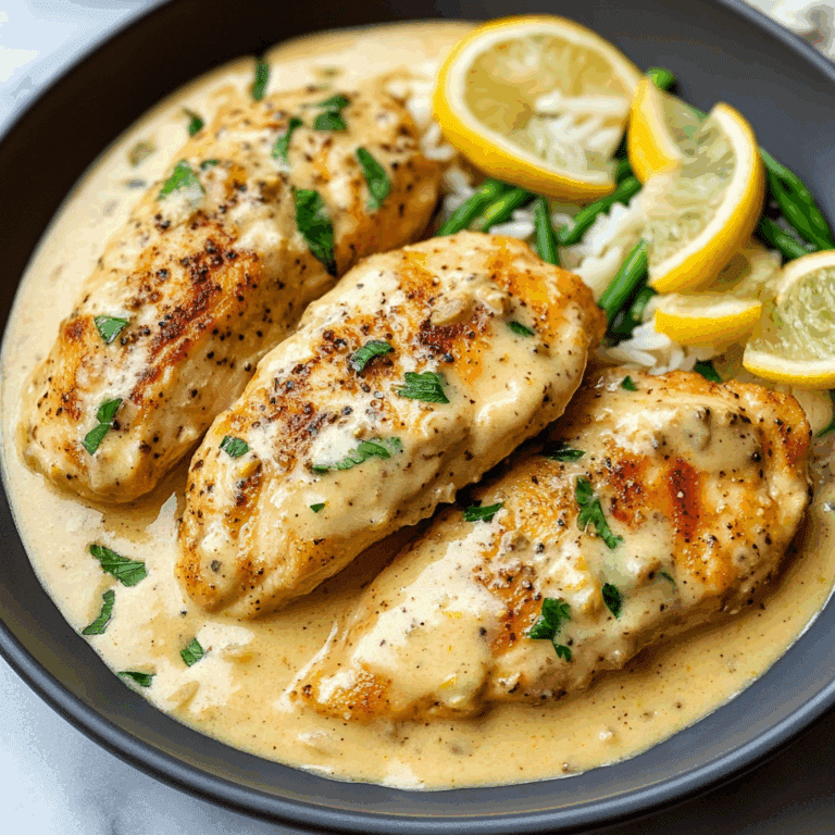 Creamy Lemon Pepper Chicken