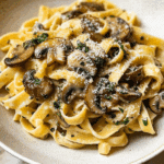 Garlic Mushroom Pasta