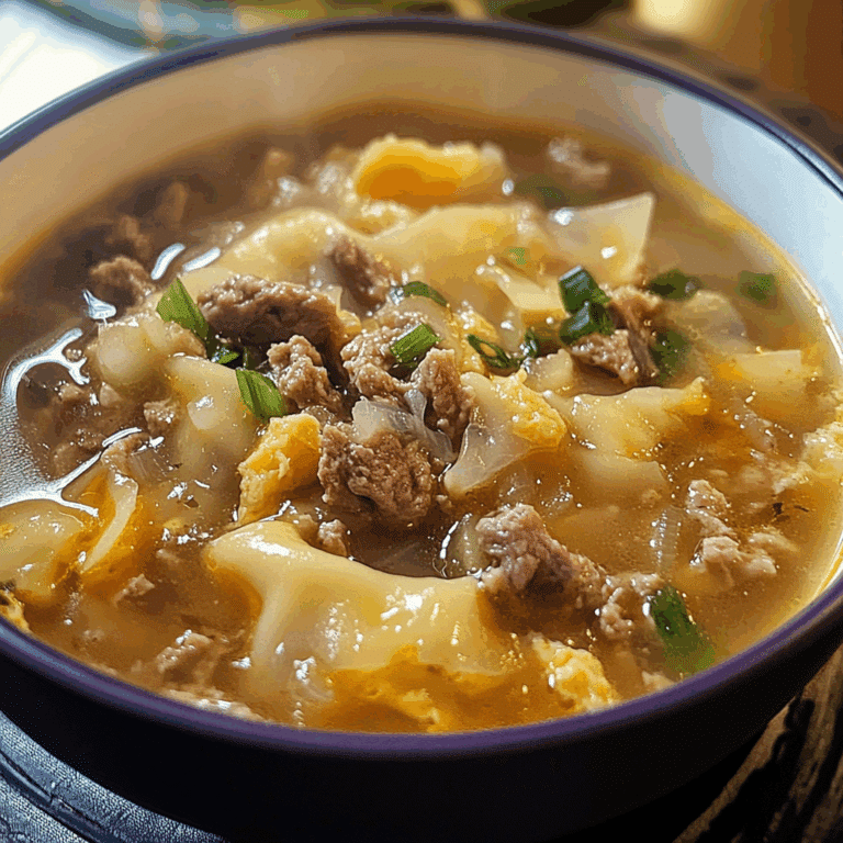 Gluten-Free Egg Roll Soup