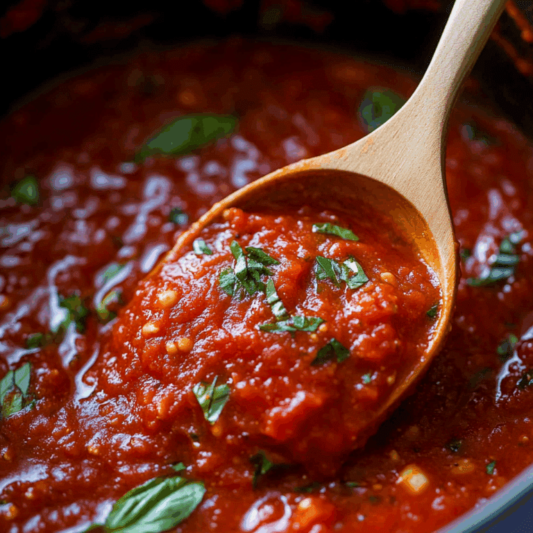 Homemade Marinara Sauce