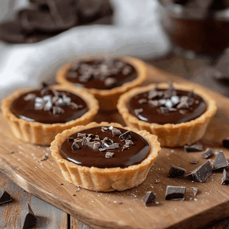 Mini Chocolate Tarts