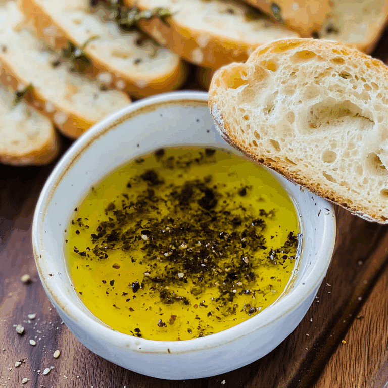 Olive Oil Bread Dip