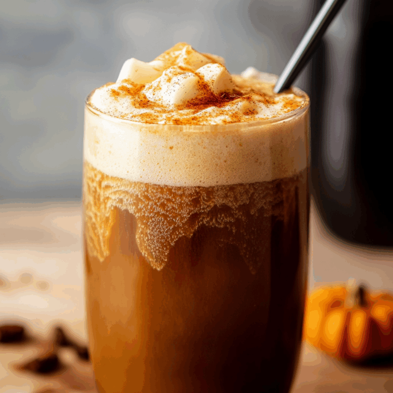 Pumpkin Spice Cold Brew