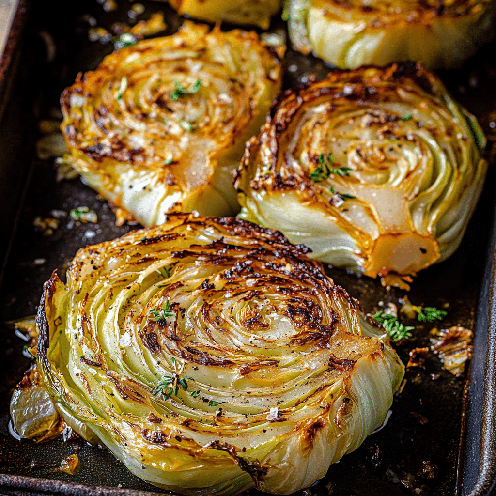 Roasted Cabbage Steaks