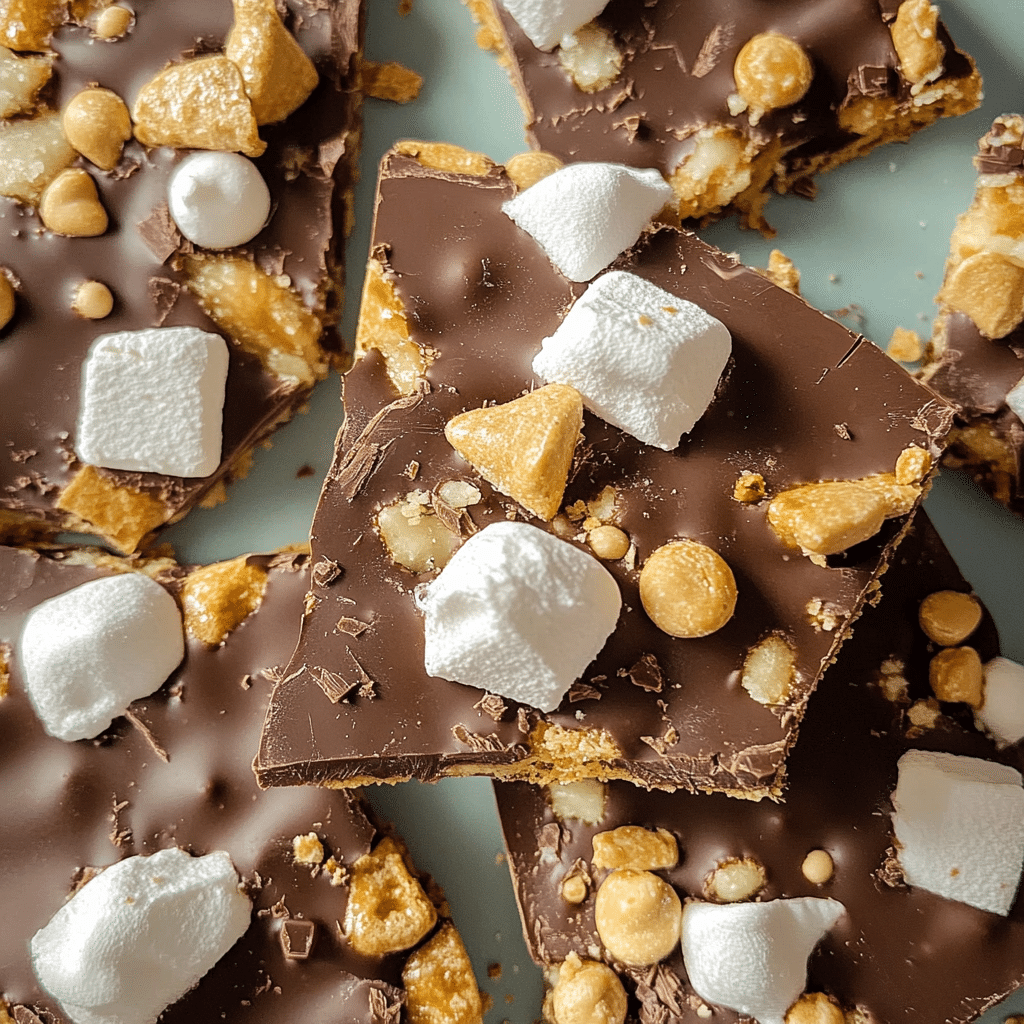 S’mores Chocolate Bark