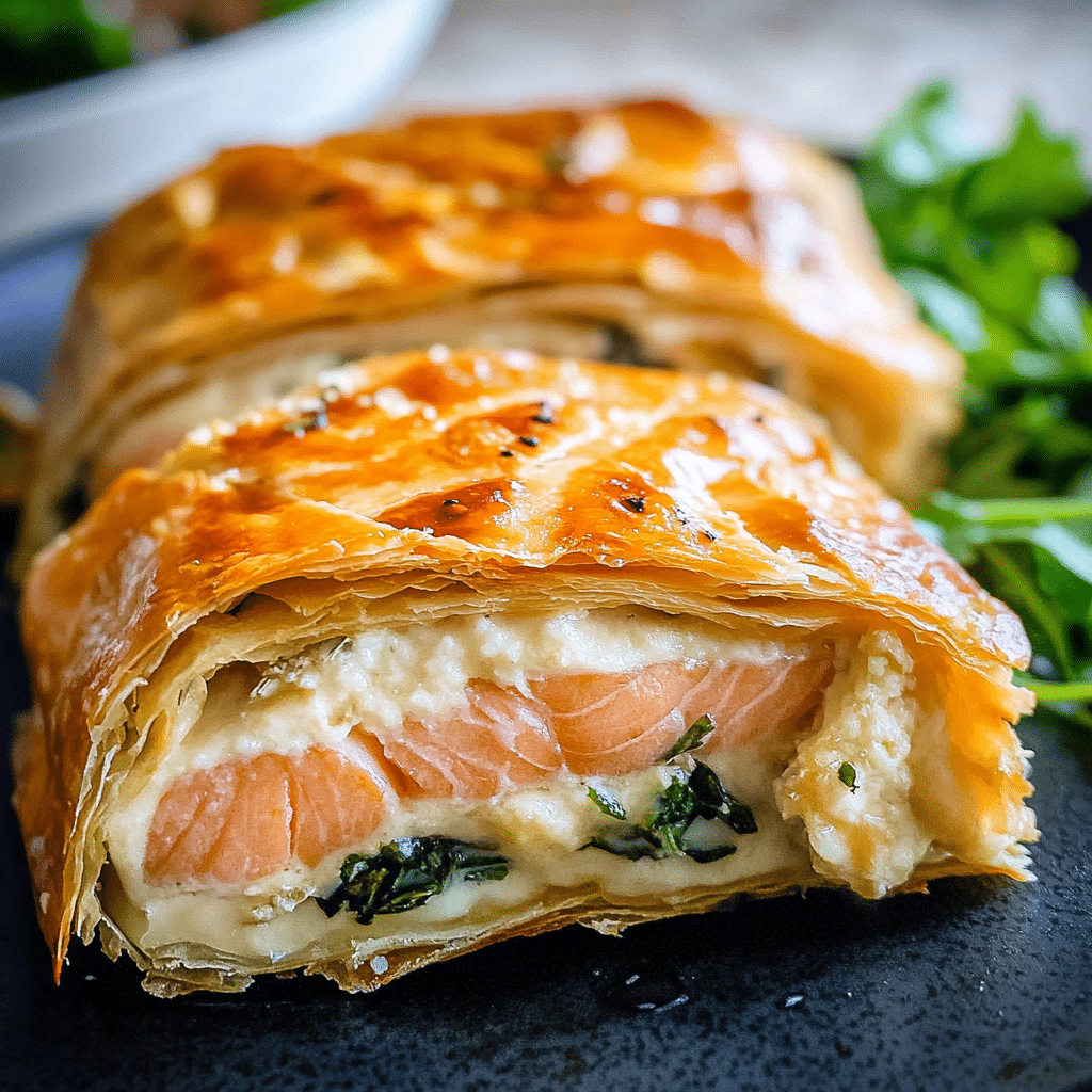 Salmon Wellingtons