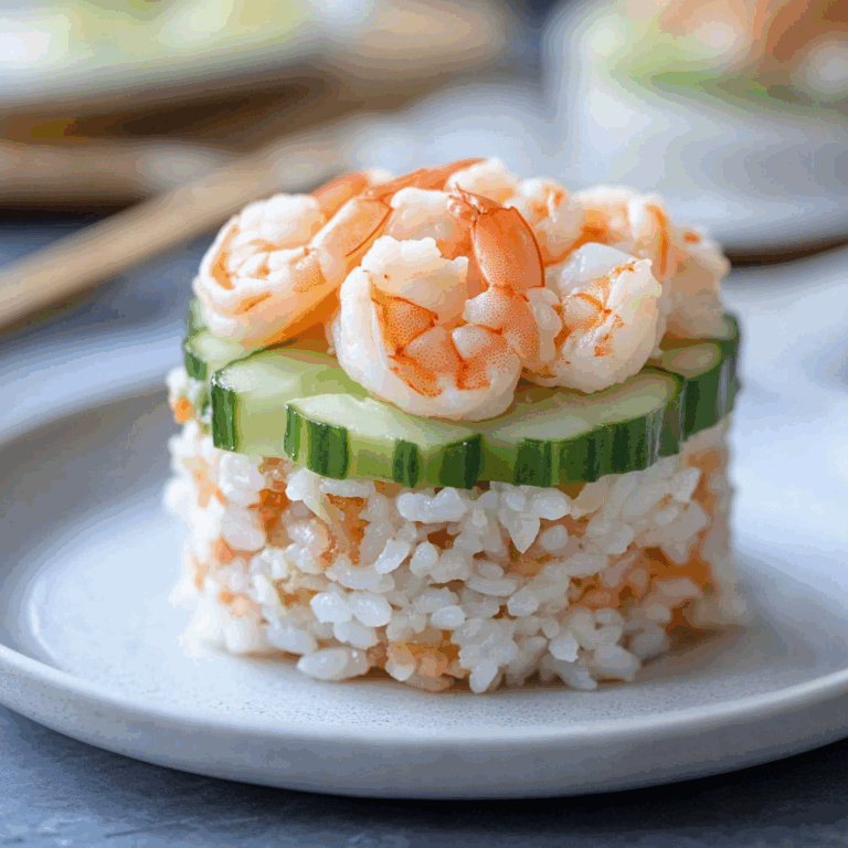 Shrimp Sushi Stack