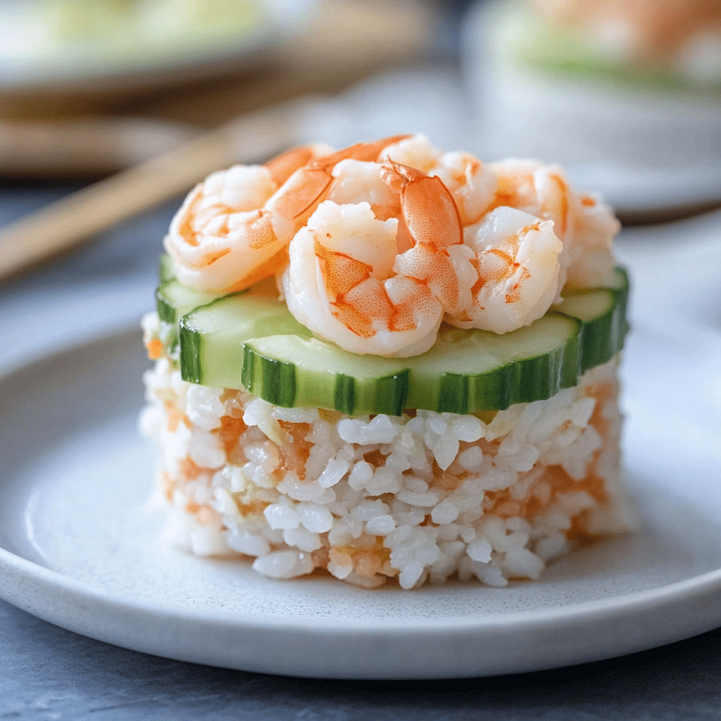 Shrimp Sushi Stack