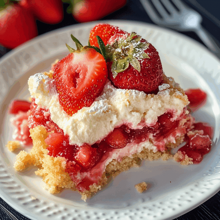 Strawberry Cheesecake Dump Cake