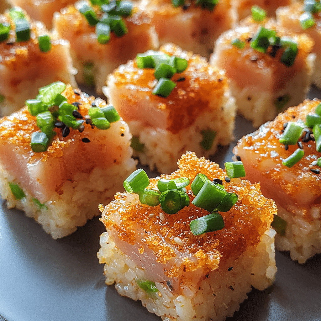 Tuna Crispy Rice Bites