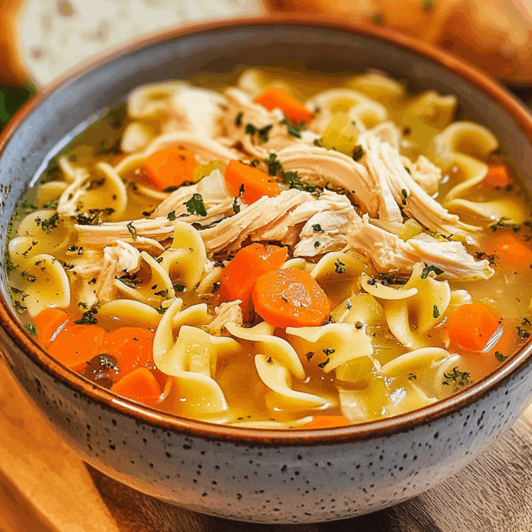 30-Minute Chicken Noodle Soup