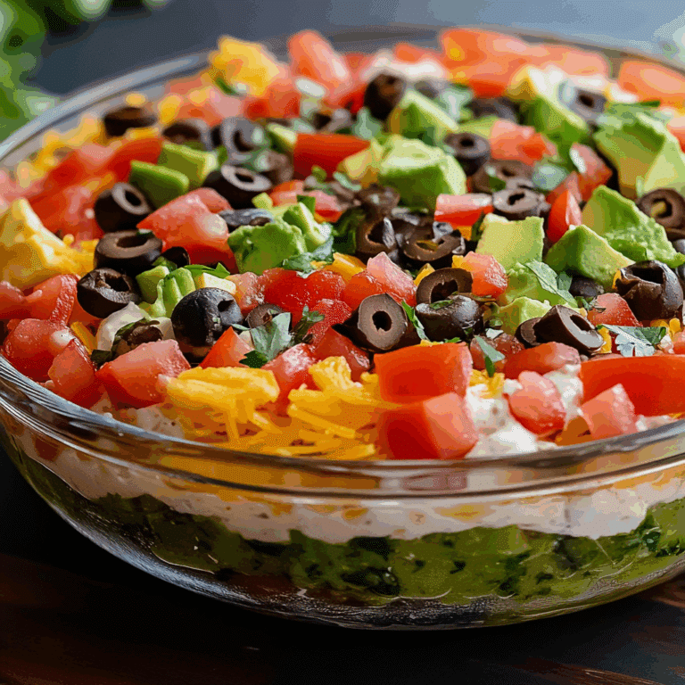 7 Layer Dip