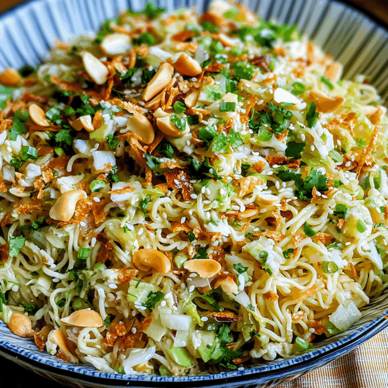 Asian Ramen Noodle Salad