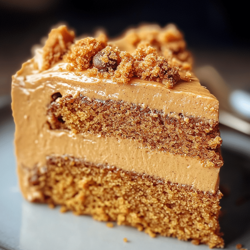 Biscoff Cookie Butter Cake