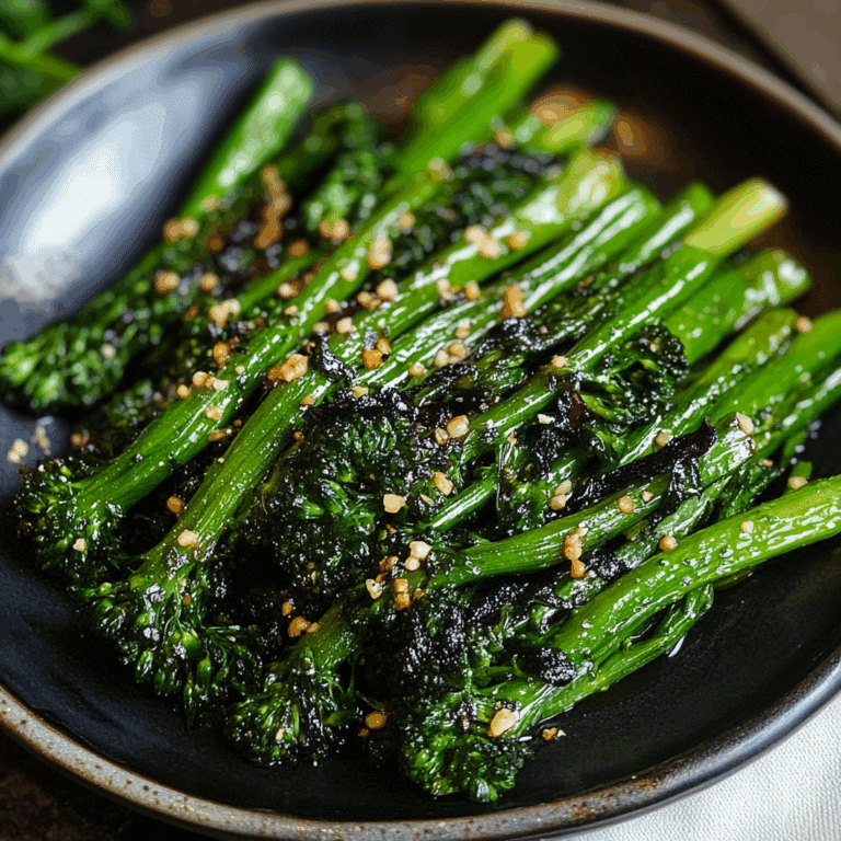 Charred Broccolini