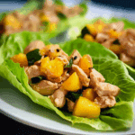 Chicken Mango Lettuce Wraps