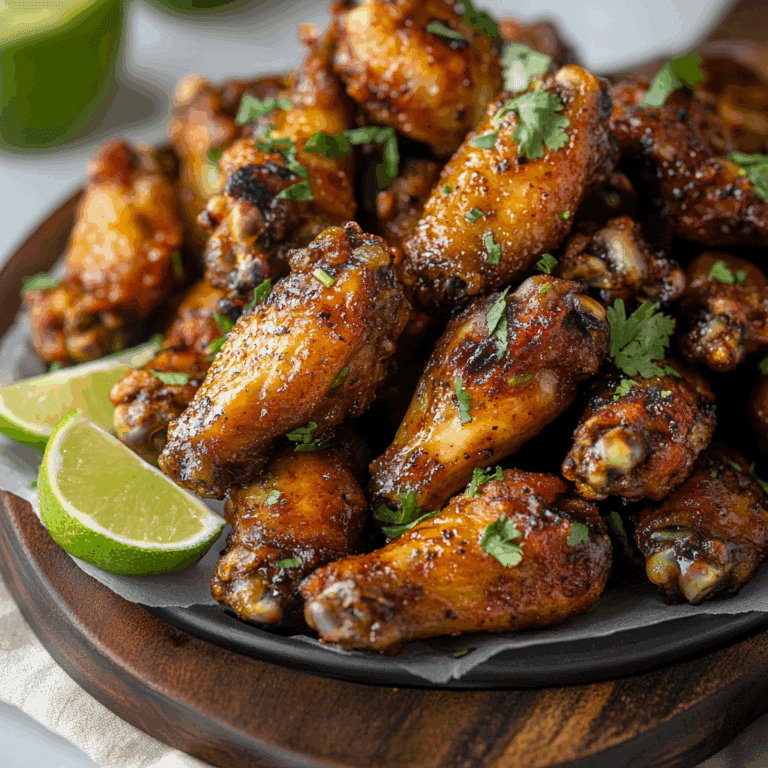 Chili Lime Chicken Wings