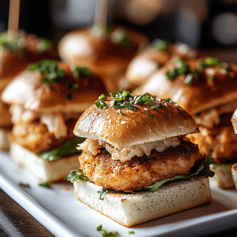 Crab Cake Sliders