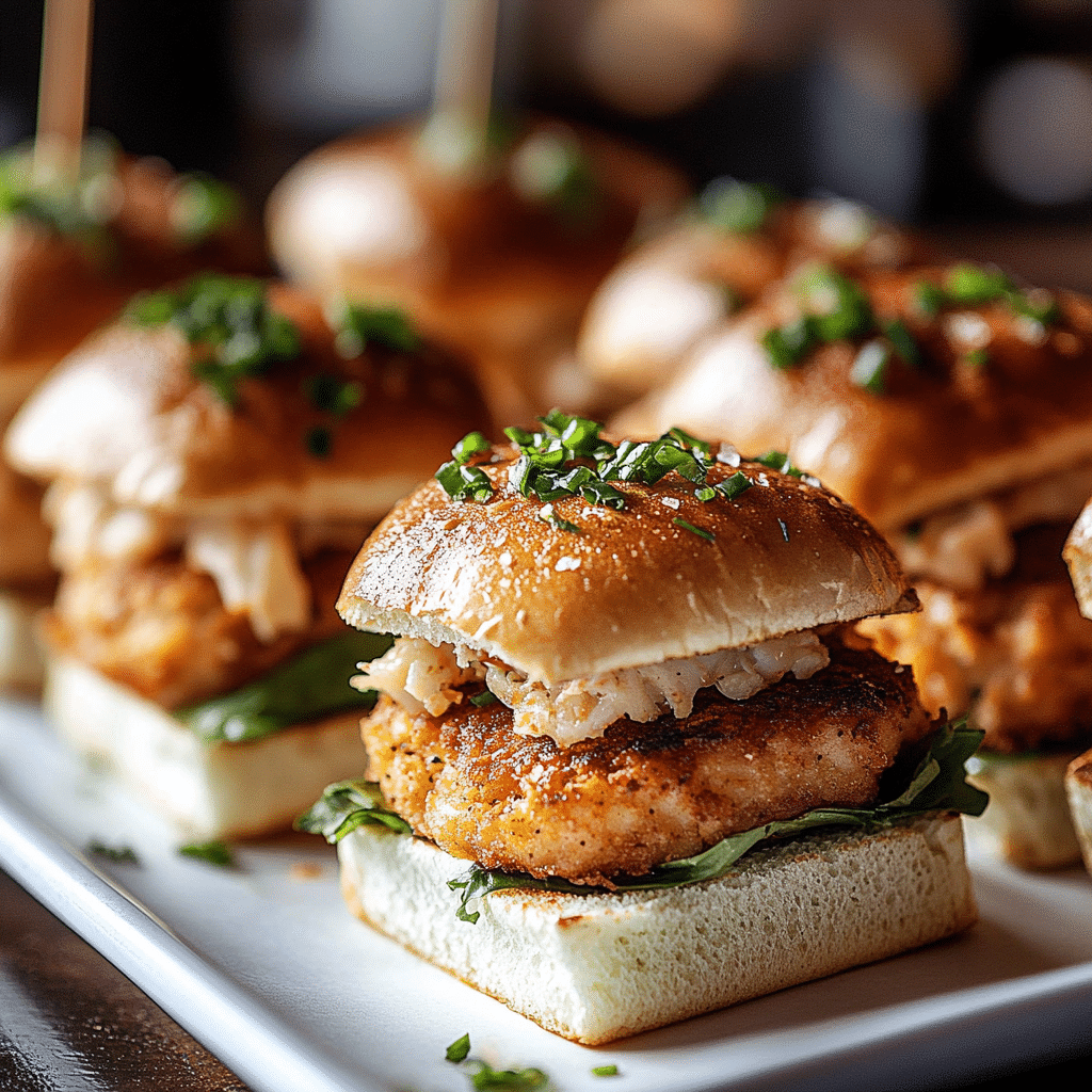 Crab Cake Sliders
