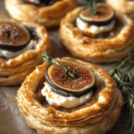 Fig and Goat Cheese Puff Pastry