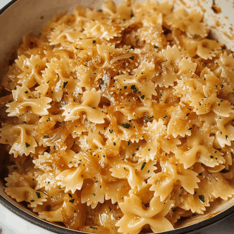 French Onion Pasta
