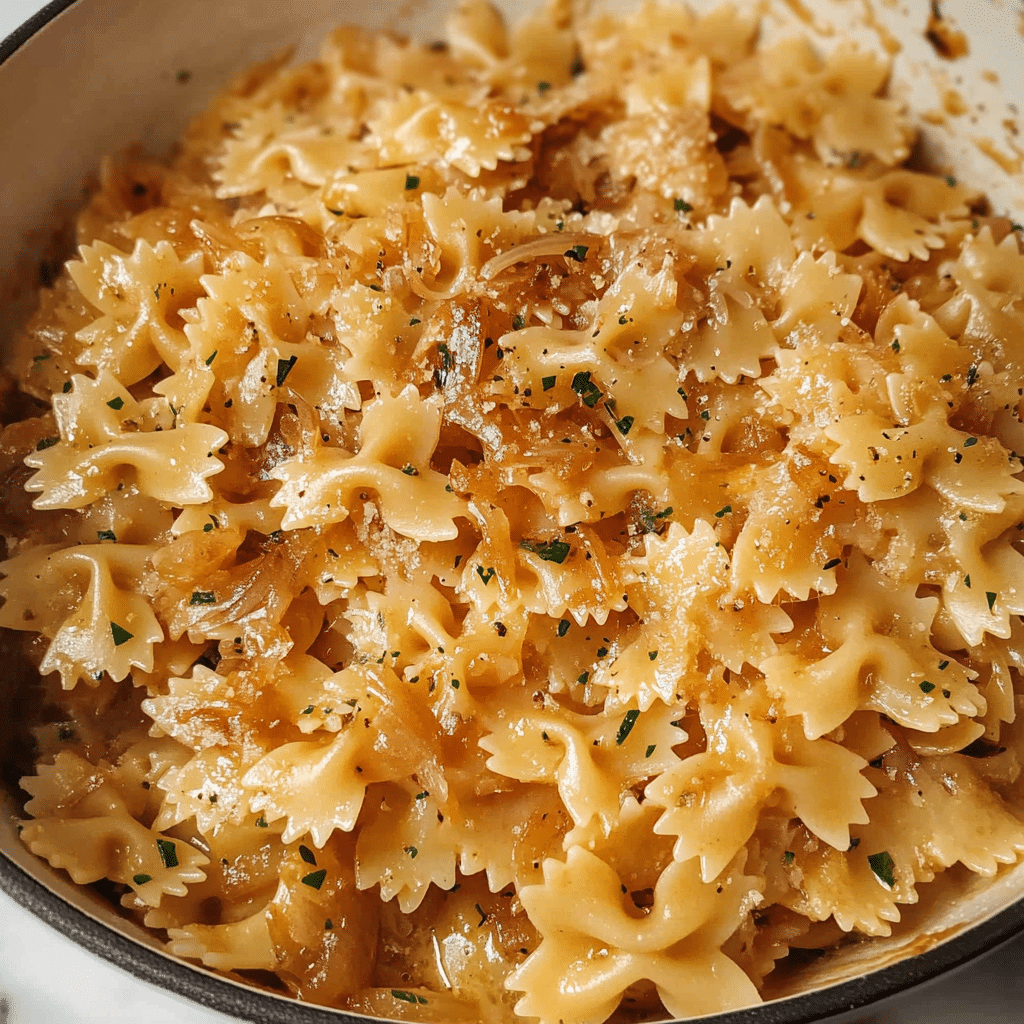 French Onion Pasta