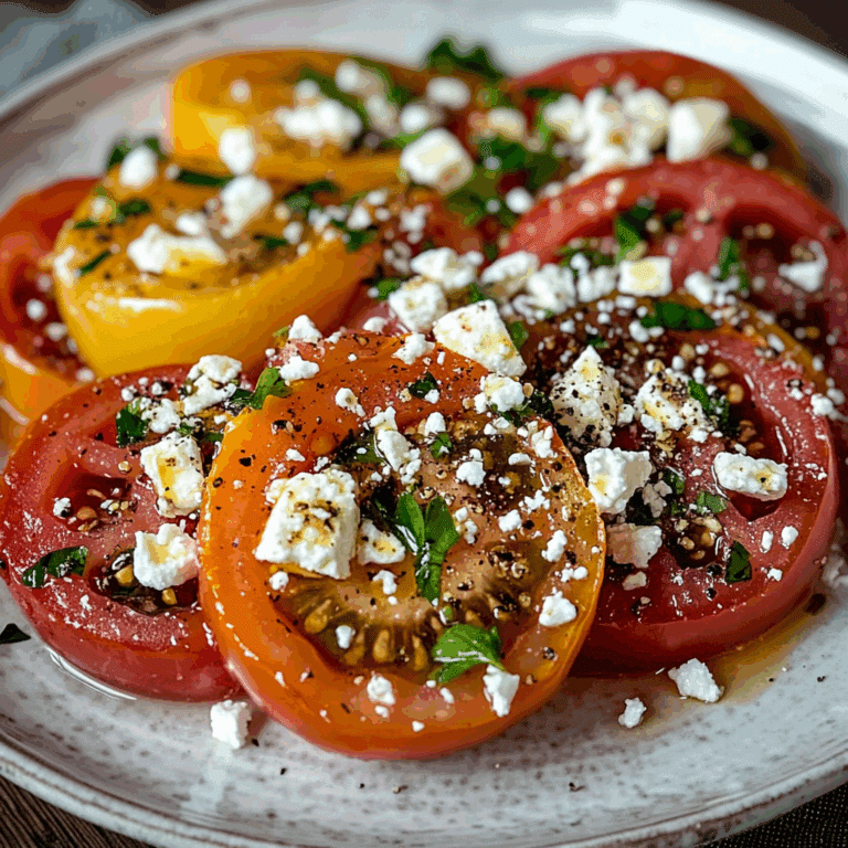 Heirloom Tomato & Feta Salad