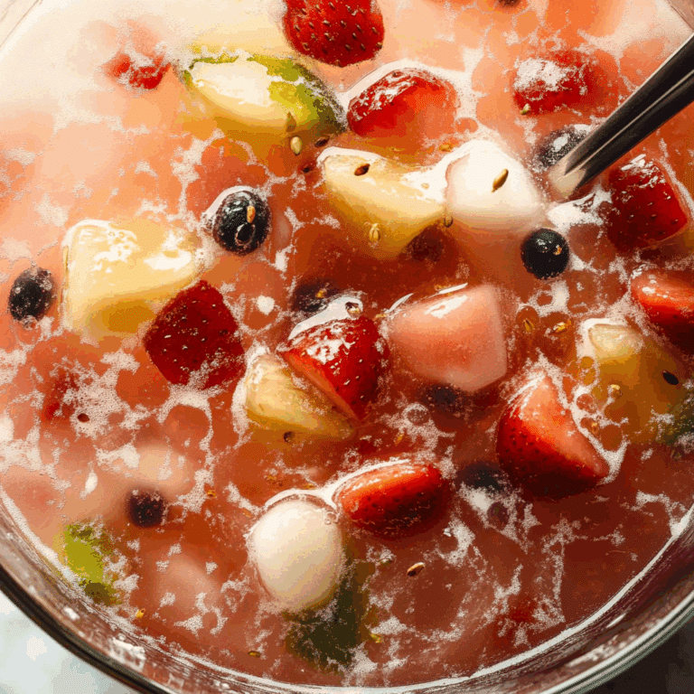 Korean Fruit Punch Hwachae