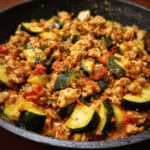 Low Carb Turkey Zucchini Skillet