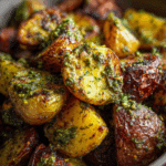 Parmesan Pesto Roasted Potatoes