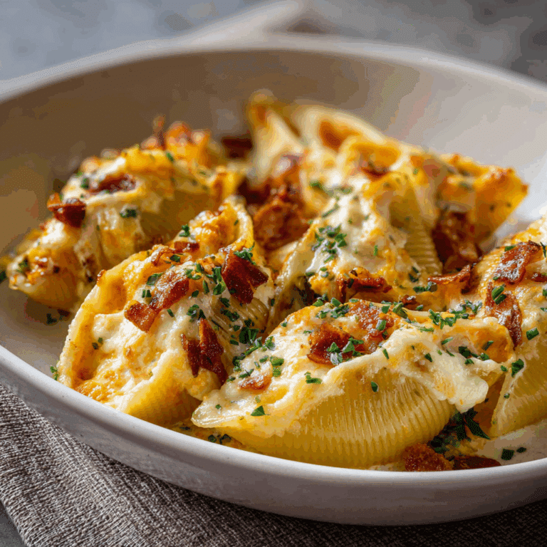Pumpkin & Gouda Stuffed Shells