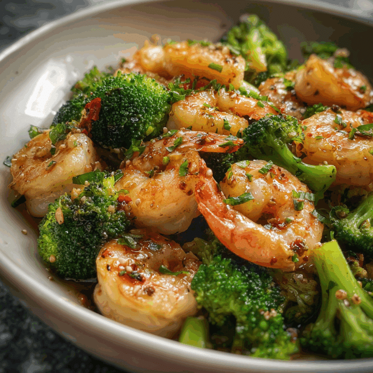 Shrimp & Broccoli Stir Fry