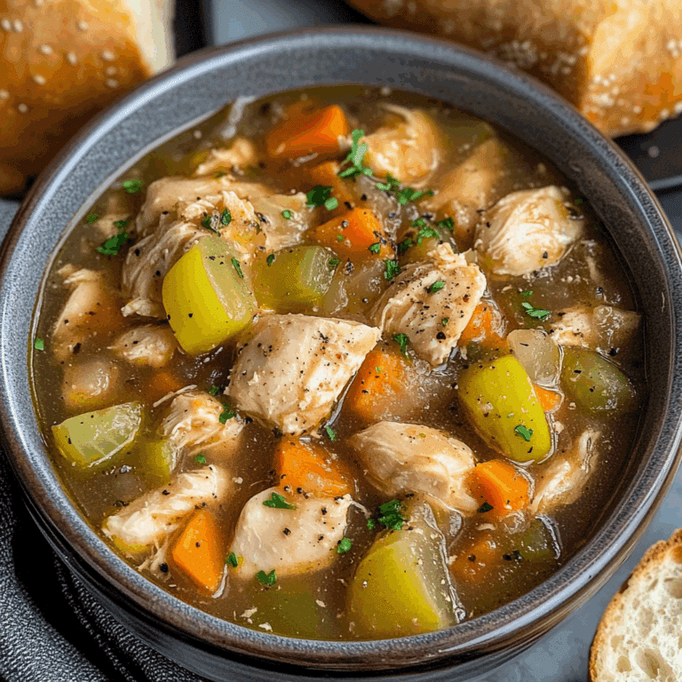 Slow Cooker Chicken Stew