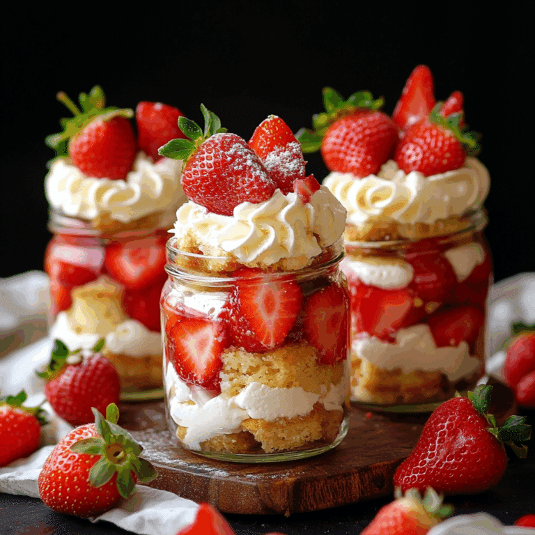 Strawberry Shortcake Jars