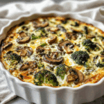 Veggie-Packed Cottage Cheese Egg Bake