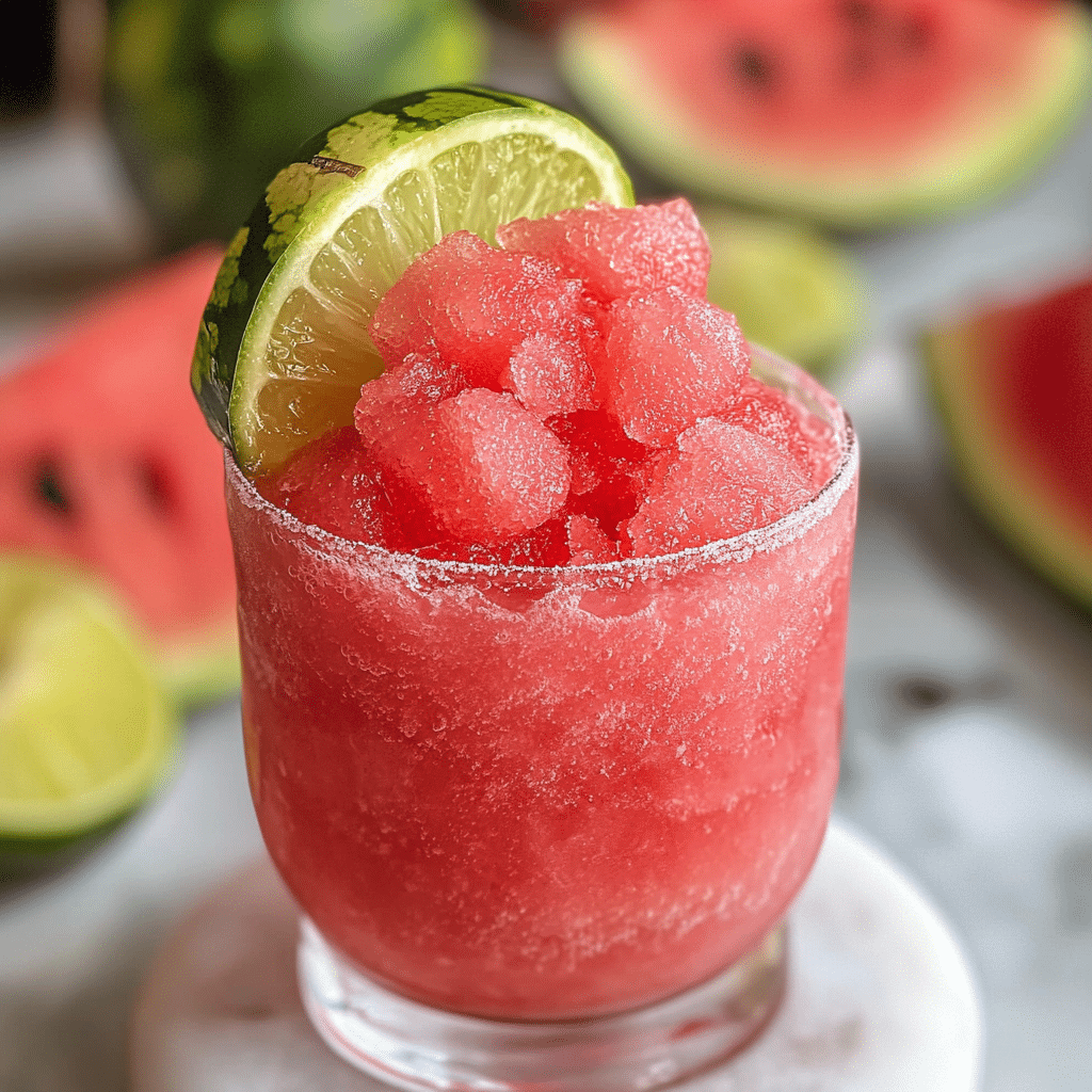 Watermelon Frosé