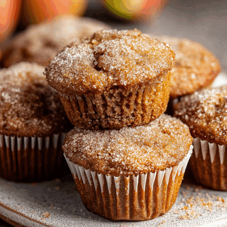 Apple Cider Spice Muffins