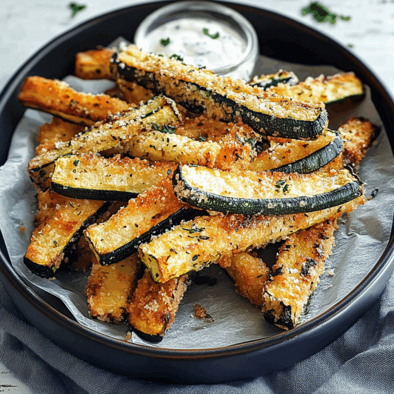 Baked Zucchini Fries