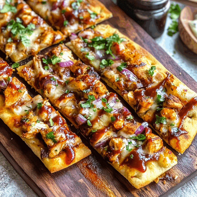 BBQ Chicken Flatbreads