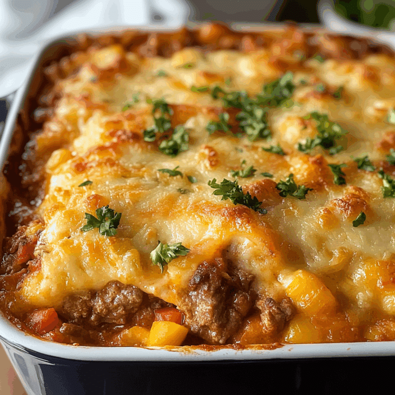 Beef Lombardi Casserole
